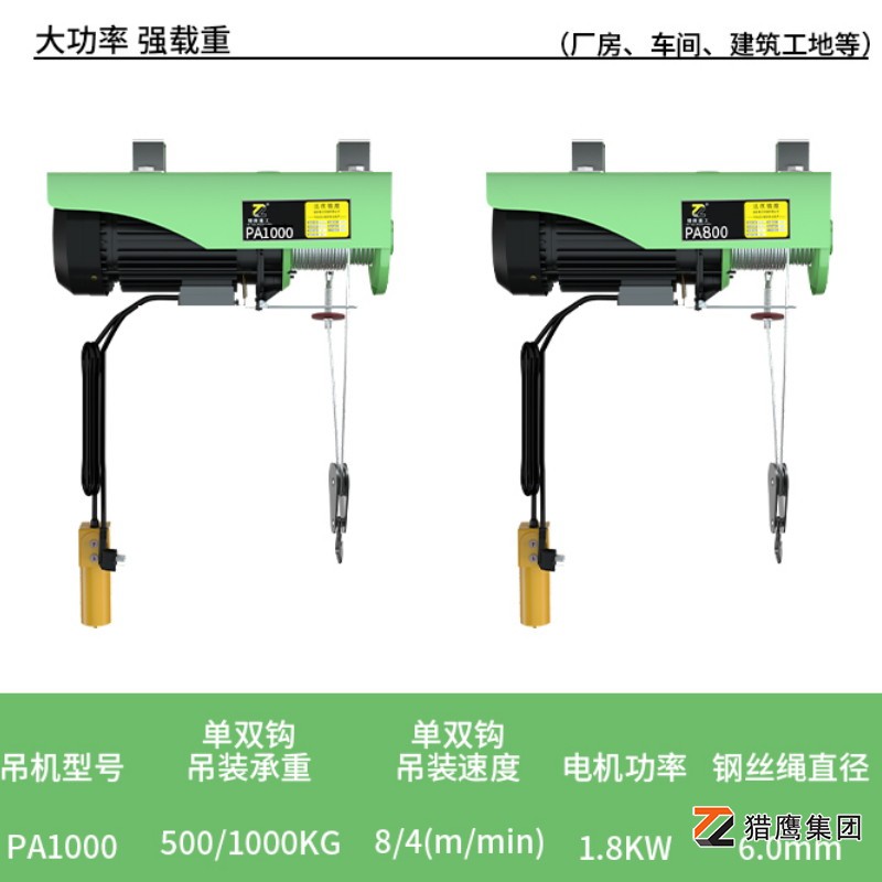 微型電動(dòng)葫蘆使用場(chǎng)景圖解-倉(cāng)庫(kù)/車(chē)間/車(chē)庫(kù)應(yīng)用方案